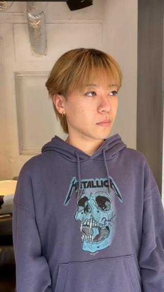 メンズ Ryosuke 癖毛の方大募集のヘアスタイル
