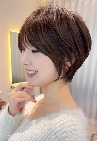 ショート 🍯原宿/小顔 ショート/みゆ🍯のヘアスタイル