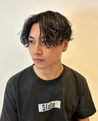 ミディアム メンズ特化🔥再現度 高カット/パーマ/元のヘアスタイル