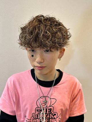 ショート メンズ特化🔥再現度 高カット/パーマ/元のヘアスタイル