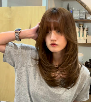 透明感カラー★