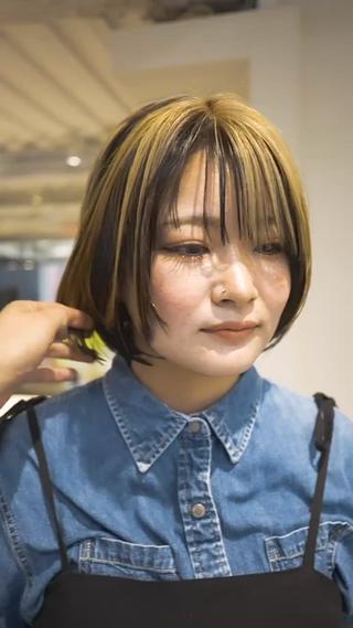 ミディアム 似合わせcut 🔥yutakaのヘアスタイル