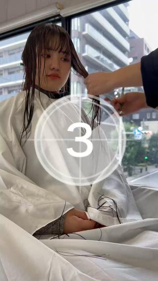 セミロング 北内 登真のヘアスタイル