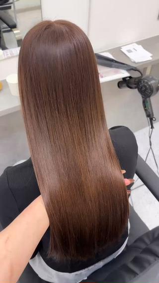 カラー レイヤー透明感カラー ブリーチ🎀オトハのヘアスタイル