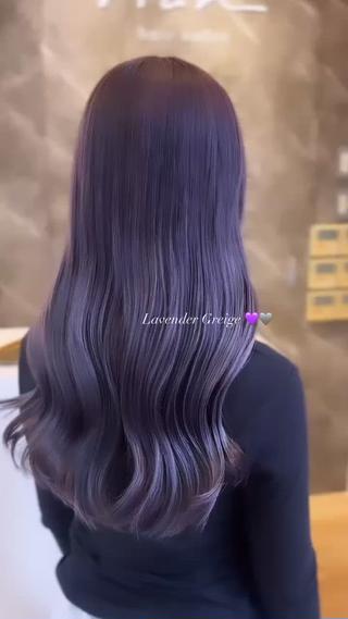 カラー 韓国レイヤー艶カラー ブリーチ otohaのヘアスタイル