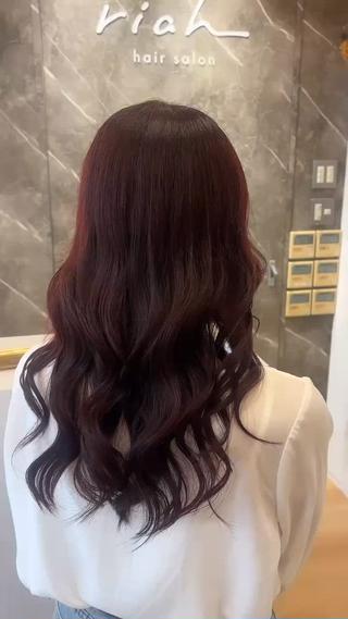 カラー レイヤー透明感カラー ブリーチ🎀オトハのヘアスタイル