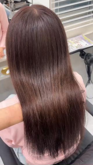 カラー 韓国レイヤー艶カラー ブリーチ otohaのヘアスタイル