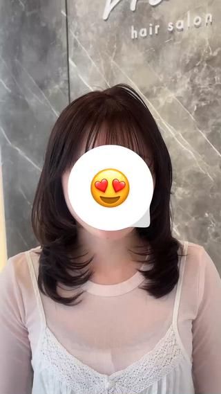 カラー 韓国レイヤー艶カラー ブリーチ otohaのヘアスタイル