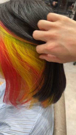 カラー 花見 亜沙美のヘアスタイル
