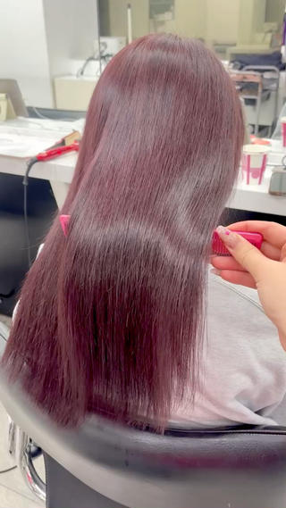セミロング カラー ハイトーン/エクステ 🫧🐬Yuihaのヘアスタイル