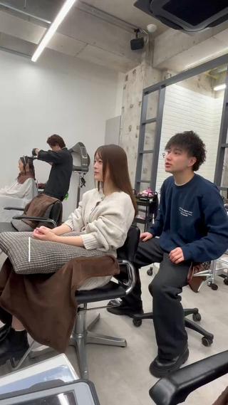 カラー パーマ L'ea表参道店長 縮毛矯正/Yutoのヘアスタイル