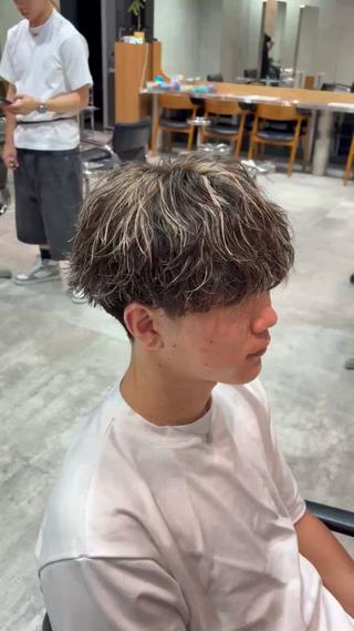 ミディアム カラー パーマ fifth/渋谷/ パーマ/イクミのヘアスタイル