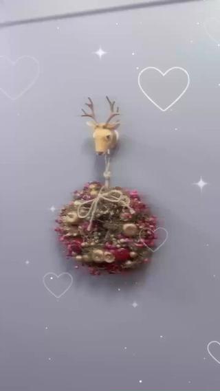 サロンのもクリスマス仕様に