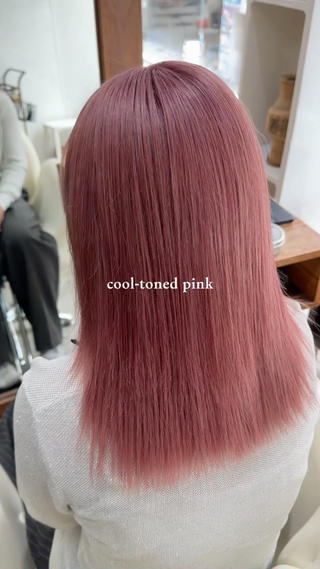ブルベピンク 1BLEACHから~ 