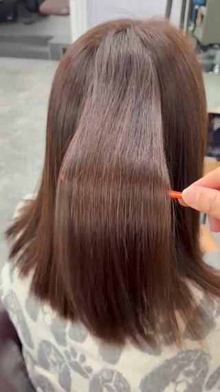 ロング 一瀬 理絵のヘアスタイル