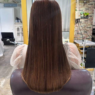 ロング Saki💛心斎橋 髪質改善/艶カラーのヘアスタイル
