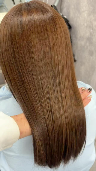 セミロング カラー Riko🐰💗／ モテ艶髪《本厚木》のヘアスタイル