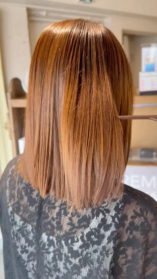 ミディアム 透明感カラー🫧/ レイヤー/髪質改善のヘアスタイル