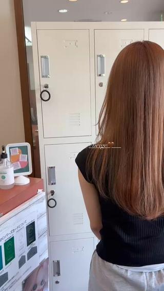 カラー 小川 萌瑚のヘアスタイル