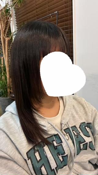 ロング 勝又 胡真千のヘアスタイル
