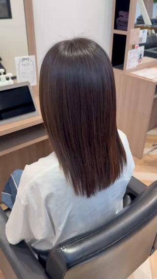 うねり、癖、パーマ落としなら縮毛矯正 