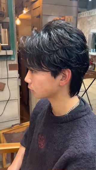 ショート メンズ メンズカット/パーマ 酒井勘汰のヘアスタイル