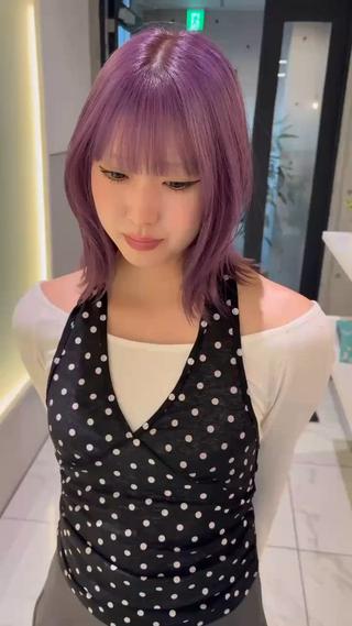 Lavender

ハイトーンカラーも可愛く仕上げます♡ 