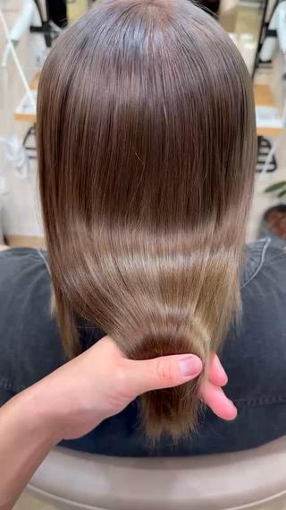ミディアム 新宿ケアカラー🥇 SEIYAのヘアスタイル