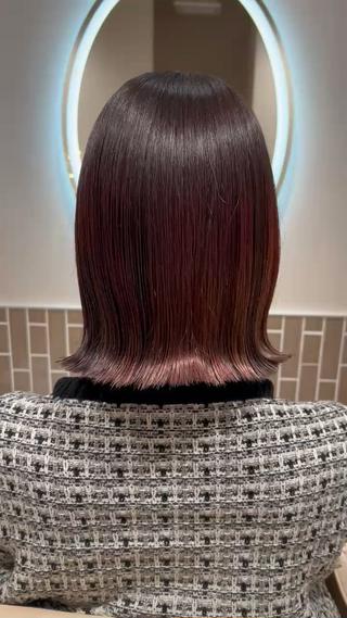 ミディアム lane HAIR 【大阪京橋】KISAのヘアスタイル