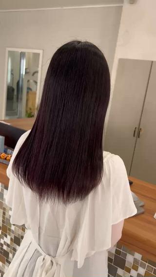 ワンカラー
黒に少し赤紫味を感じさせるカラー!
アディクシーのボルドルビーを使ってます!