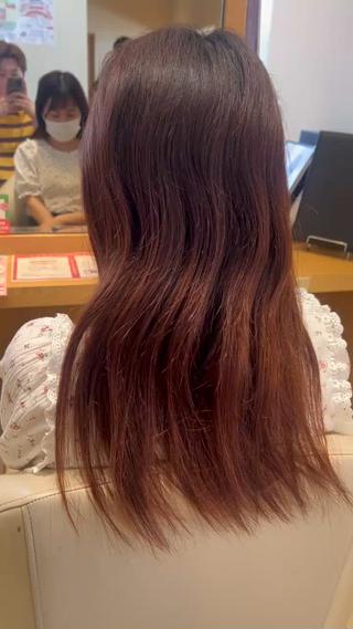 髪質改善ストレート