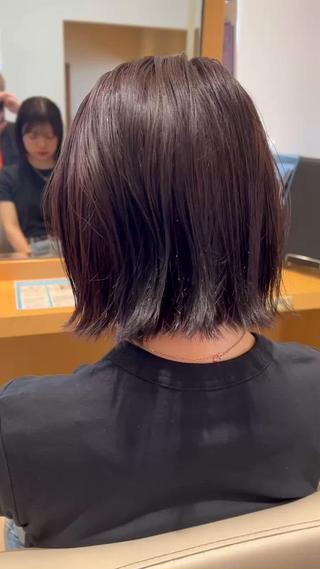 髪質改善ストレート