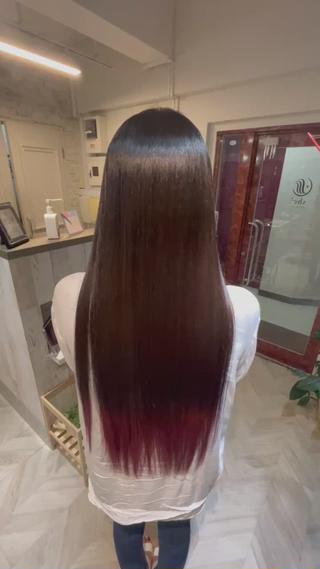 ロング ⚜髪質改善東京 エリア1🏅マコト⚜のヘアスタイル