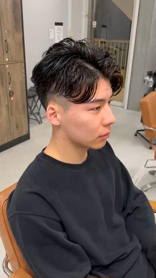 #フェザーパーマ