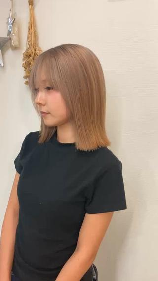 抜きっぱなし風ブロンド‎‎𖤐 ̖́-‬ 