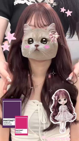 ロング ♡mao♡／顔周り ／透明感カラー🎀のヘアスタイル
