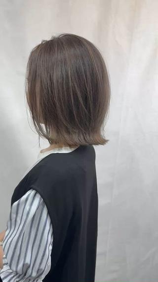 ミディアム 1日1名限定価格✂️ 髪質改善サロン代表谷のヘアスタイル