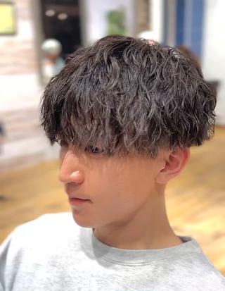 パーマ メンズ 【メンズ特化美容師】 /澤口直磨のヘアスタイル