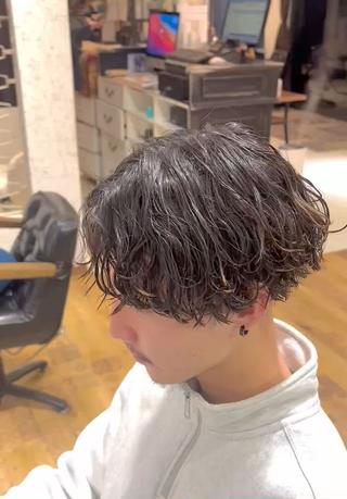 パーマ メンズ 【メンズ特化美容師】 /澤口直磨のヘアスタイル