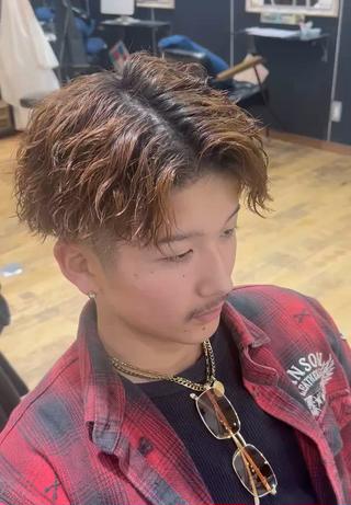 パーマ メンズ 【メンズ特化美容師】 /澤口直磨のヘアスタイル