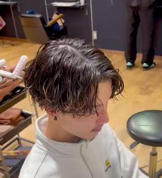 パーマ メンズ 【メンズ特化美容師】 /澤口直磨のヘアスタイル