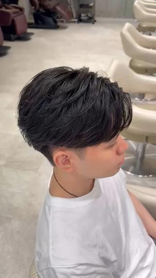 パーマ メンズ ✂️ECHICA篠崎 sumito✂️のヘアスタイル