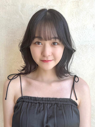ミディアム カラー 🌈小顔似合わせ SHIHO🌈のヘアスタイル