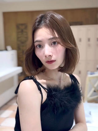 ミディアム カラー 🌈小顔似合わせ SHIHO🌈のヘアスタイル