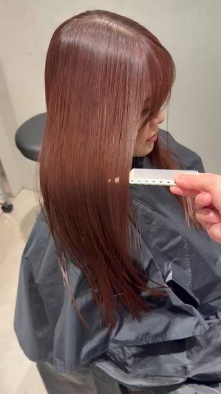ロング 京都河原町 【艶髪】✨髪質改善✨のヘアスタイル