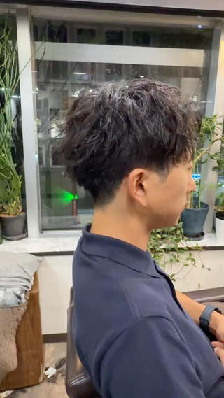 ショート パーマ 渋谷宮益坂 omoのヘアスタイル