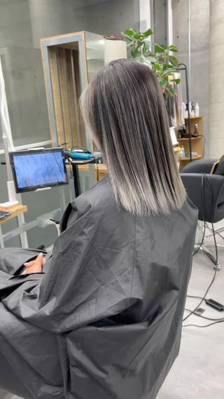 バレイヤージュ
バレイヤージュ ハイトーン ハイライト ブリーチ ケアブリーチ ダブルカラー トリプルカラー