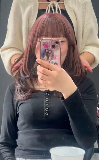 ロング TELAHAIR 石岡♡Rinaのヘアスタイル