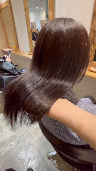 ロング カラー 店長✨髪質改善✖️ 透明感カラー／純大のヘアスタイル