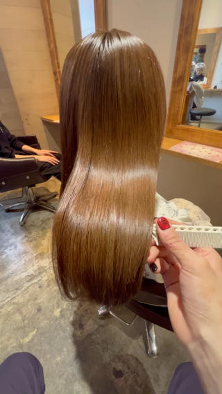 ロング カラー 店長✨髪質改善✖️ 透明感カラー／純大のヘアスタイル